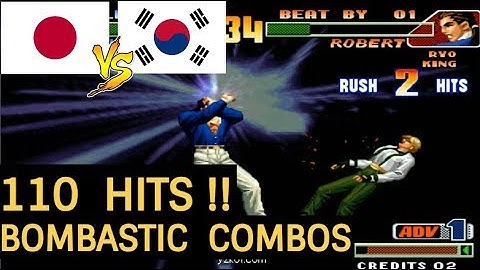 KoF 98 Combo Hack Yzkof ➤ Shimatsu vs Minjae ➤ kof98 combos, kof hack, kof98 plus, #ArcadePlayersTv