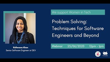 Problem Solving: Techniques for Software Engineers and Beyond