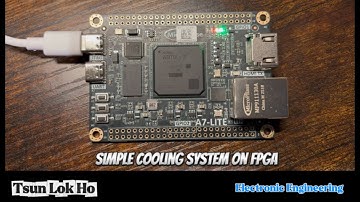 FPGA Beginner Project – Simple Cooling System using VHDL