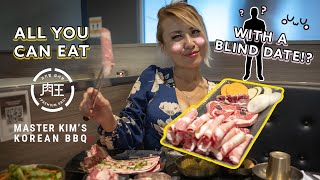 I WENT TO Master Kim's ALL YOU CAN EAT KOREAN BBQ WITH A BLIND DATE IN LAS VEGAS??!?! #RainaisCrazy