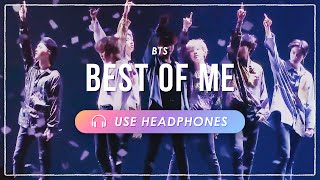 (ReUpload) [8D] BTS - Best of Me | CONCERT EFFECT💿 [USE HEADPHONES] 🎧 Resimi