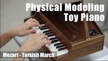 Physical Modeling Toy Piano / Raspberry Pi Pico