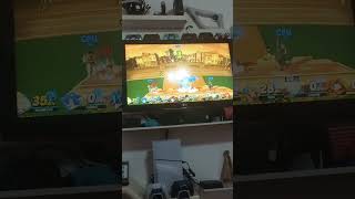 Isabelle Sonic lucario pit ryu ken cloiud vs Diddy Kong
