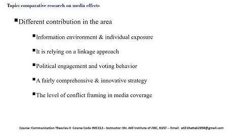 Comparative research| #Comparativeresearchandmedia