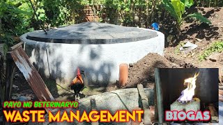 Pakinabangan ang Dumi ng Baboy | Biogas Digester | Waste Management