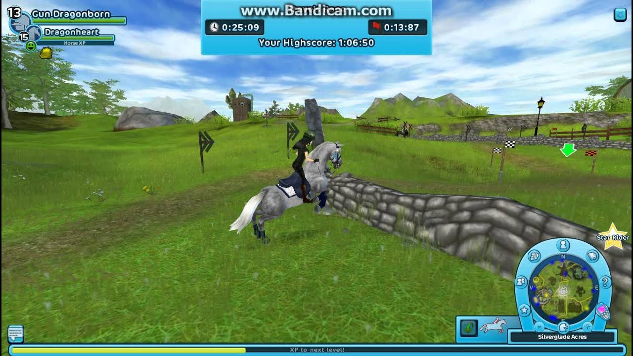 Star Stable Steves Race on Starter Horse - YouTube
