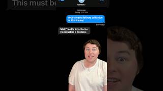 CHEESE DELIVERY!!!🧀 *Texting Random Numbers!* #Shorts