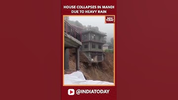 Himachal Landslide: House Collapses Due To Heavy Rains In Himachal As Landslides Strike | HP Rains