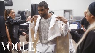 Inside Usher's Super Bowl Halftime Show Look | Vogue image