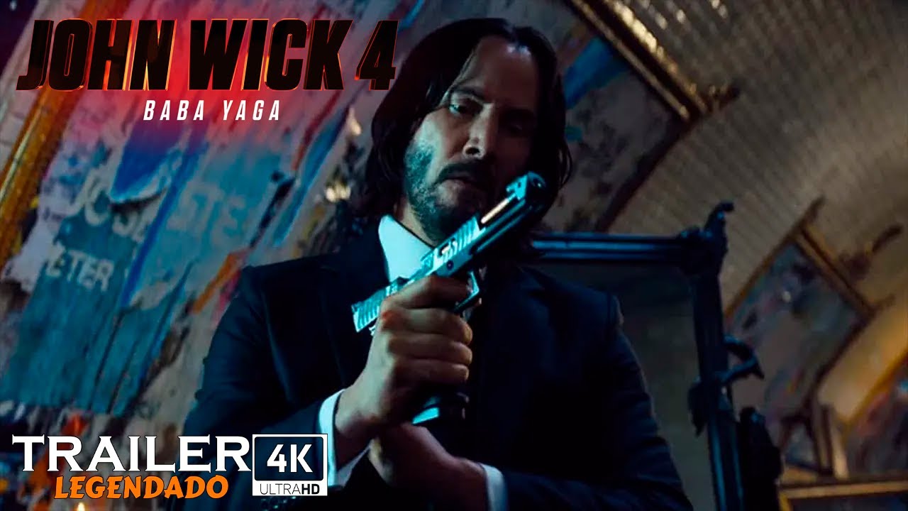 Veja o novo trailer repleto de ação de John Wick 4: Baba Yaga, com Keanu  Reeves