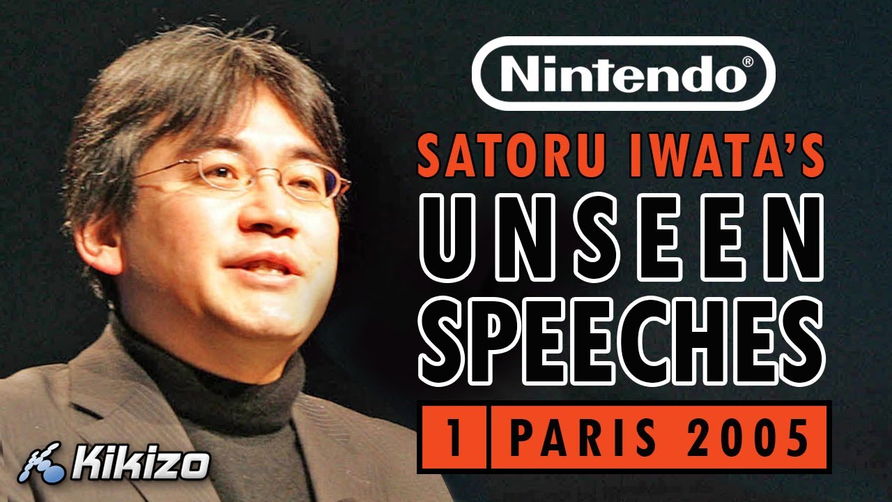 Nintendo President Satoru Iwata's Unseen Speeches, #1: Paris (Nintendo