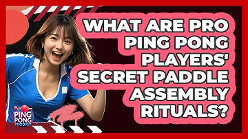 What Are Pro Ping Pong Players
