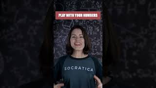 PLAY WITH NUMBERS — Math Study Tips #shorts