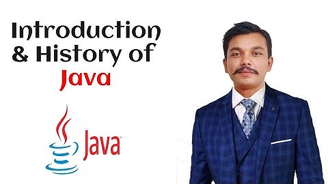 Lecture 1 Introduction and History of Java in Hindi/Urdu