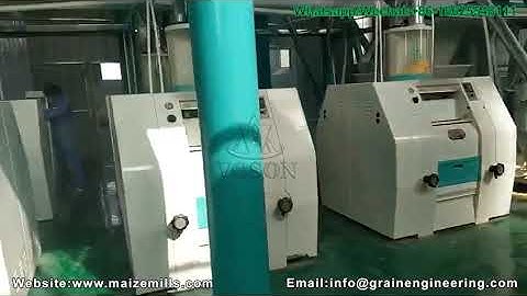 150TPD Corn Milling — Smooth Production Day