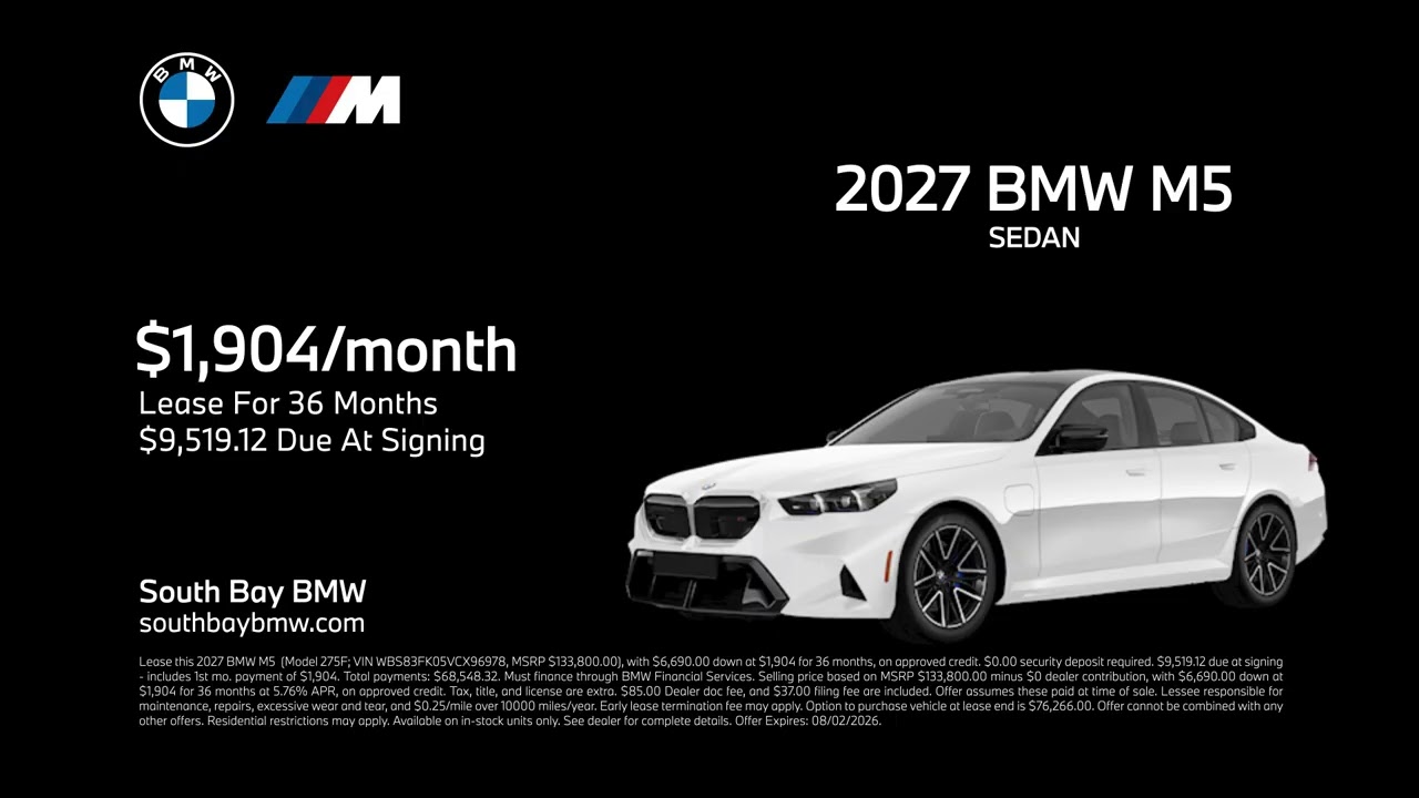 BMW M5 07/03/2026 7623682 - YouTube