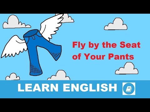 Fly by the Seat of Your Pants  English Idiom  YouTube