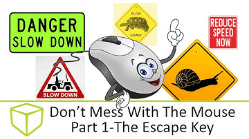 SOLIDWORKS Tutorial - Don’t Mess with the Mouse Part 01 The Escape Key Friend or Foe