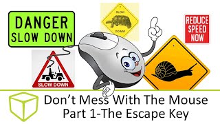 SOLIDWORKS Tutorial - Don’t Mess with the Mouse Part 01 The Escape Key Friend or Foe