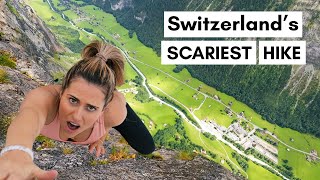 Deadliest Hike in Switzerland - Mürren Via Ferrata