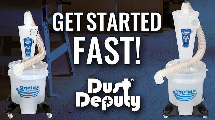 New to the Dust Deputy® Deluxe Kit? WATCH THIS! Assembly Instructions | Oneida Air Systems, Inc.
