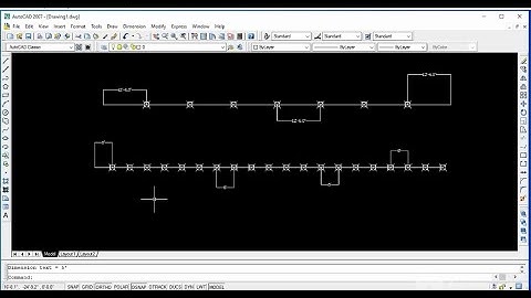 How to Draw point in AutoCAD 2007 by Civil engineering with tariq