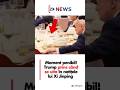 Moment penibil! Trump prins când se uita în notițele lui Xi Jinping