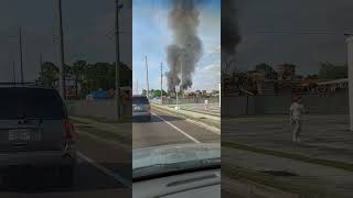 Mansion on fire Lakeland Florida