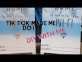 Tik Tok Made Me Do It: DIY with me, Sublimation erase boards
