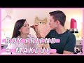 My Boy Friend Does My Makeup!