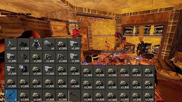 GHOSTING A 20+ MAN ZERG ON WIPE DAY - Rust