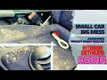 How I Cleaned Mould Out Of The Disgusting Abandoned Smart - Dirty Interior Car Cleaning | ASMR
