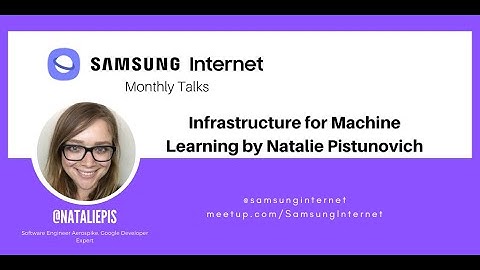 Infrastructure for Machine Learning by Natalie Pistunovich