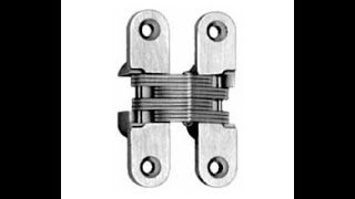Soss 208US26D Invisible Hinge 208 Series US26D Satin Chrome