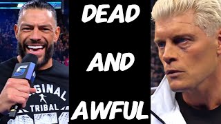 SMACKDOWN IS LIFELESS AND AWFUL!! (ANGRY RANT)