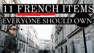 10 FRENCH ITEMS EVERYONE SHOULD OWN | HOUSE OF VALENTINA