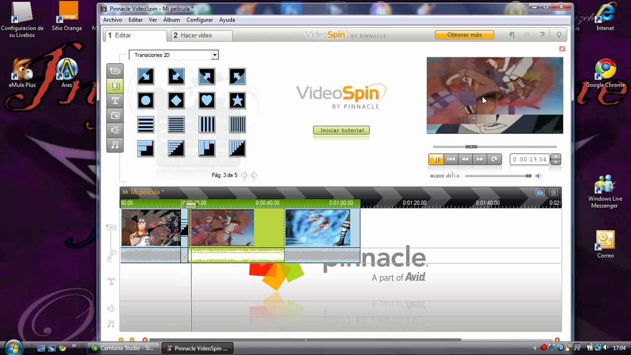 Spin videos