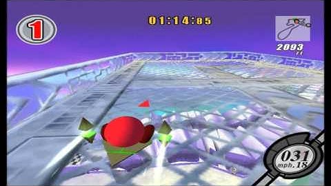 Kirby Air Ride - Frozen Hillside - 5300+ ft in 2 minutes