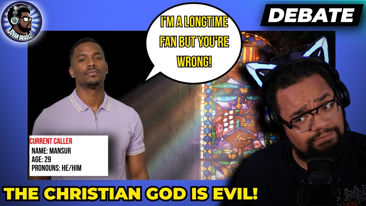 Theist DOES NOT Like having his points analyzed || JOVAN DEBATES