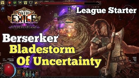 Bladestorm Berserker League Start Build Guide - Path of Exile 3.27 Keepers of The Flame