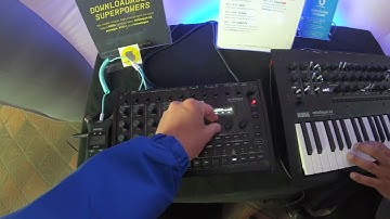 Superbooth 2023 – @AudioPilz  Bad Gear theme on KORG drumlogue