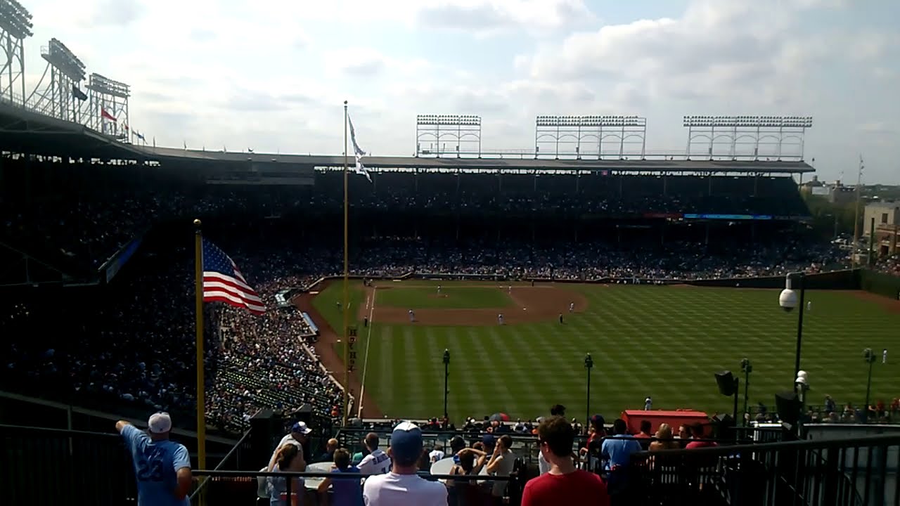 View from Wrigley Field Rooftop YouTube