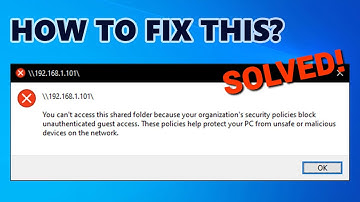 How to fix You can