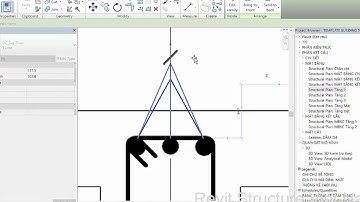 [Revit Structure Viet Nam] Bài 37: Ghi chú chi tiết cốt thép dầm (phần 1)