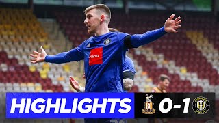 Bradford City 0-1 Harrogate Town Highlights