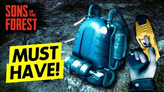 How to GET THE REBREATHER & STUN GUN! Sons of the Forest Tutorial