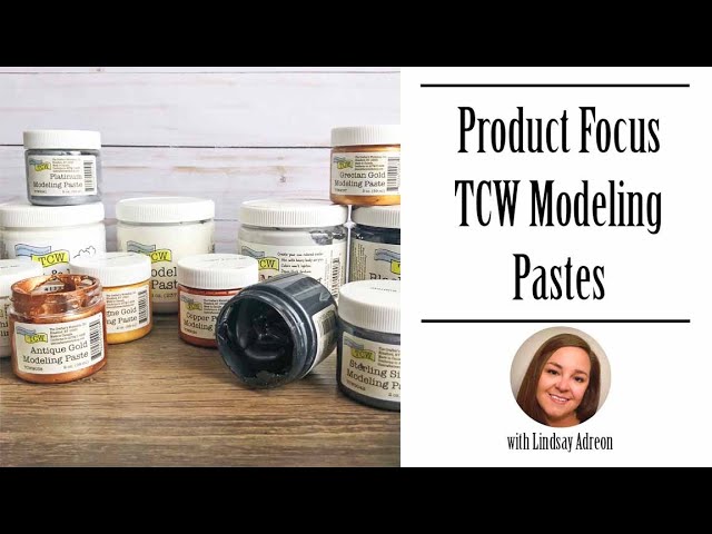 TCW9004 Light and Fluffy Modeling Paste – TCW Stencils