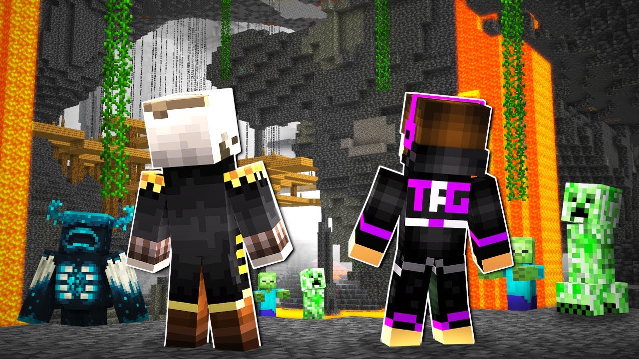 I got lost in a GIANT CAVE! - Minecraft Caves and CLIFFS Part 2 Update ...