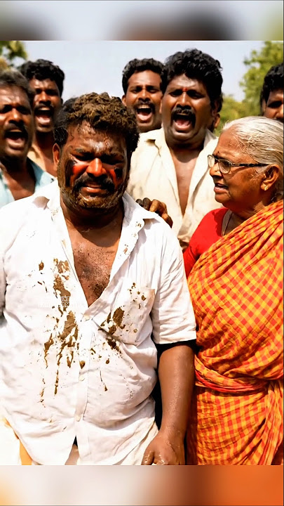 Villagers beat up people with blackheads, mixed with dung and beaten with a stick because they ab...