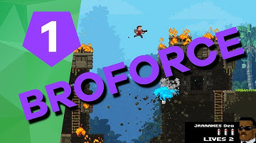 Franky & Zac Play Broforce (Part 1)